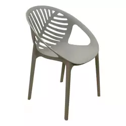 Silla Auxiliar Expressions 57X81X55Cm Gris 100% Plastico 542-190372