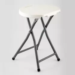 Silla auxiliar plegable expressions blanca MC230208-7