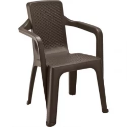 Silla Brazos Rimax 7200 Eterna Cafe 60X57X80Cm Plastica