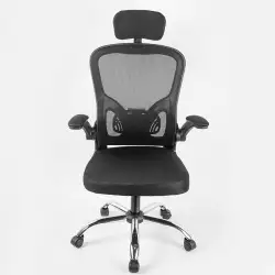 Silla De Escritorio Expressions Negra Con Ruedas Mc230214-2