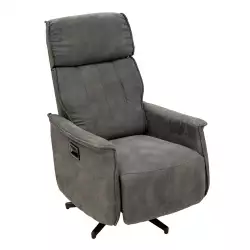 Sillon Reclinable Expressions C6292 Cool Line Gris