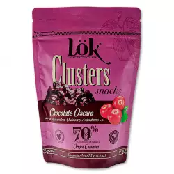 Snack Chocolate Lok 24626 X 75Gr Almendra Quinua Arandano 70