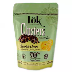 Snack Chocolate Lok 68226 X 75Gr Almendra Quinua  Piña  70