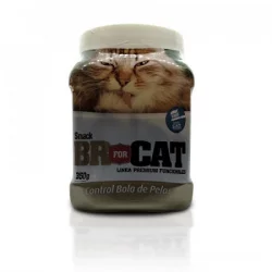 Snack Gato Br For Cat  350Gr Bombonera Bola Pelos