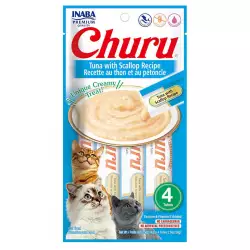 Snack gato churu atun y vieira 56 gr usa604a in