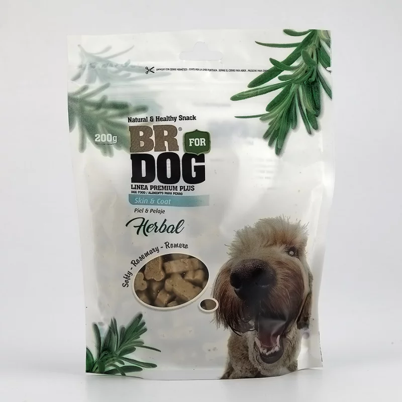 Snack Perro Br For Dog 416170 200 Gr Semiblando Herbal Romero
