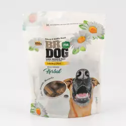 Snack Perro Br For Dog 417170 200 Gr Semiblando Herbal Manzanilla
