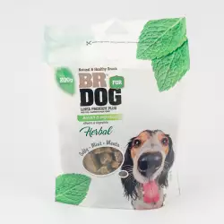 Snack Perro Br For Dog 419170 200 Gr Semiblando Herbal Mint