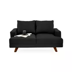 Sofá Lisboa 2P Negro