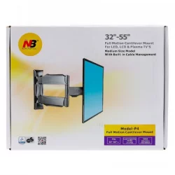 Soporte Tipo Brazo Para Televisor De 32 A 55 Pulgadas Negro