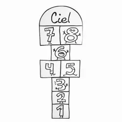 Sticker Decorativo Hd2363 De Juego Infantil F23-1