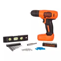 Taladro Black And Decker + 43 Pieza