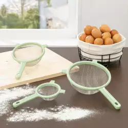 Tamizador Expressions 12X25Cm Verde 3 Ud Metal M D001Ka1182