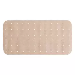 Tapete 5 Five Antideslizante 9X44 Crema Pvc