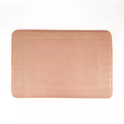 Tapete De Bano Expressions Memory 65X45Cm Rosado Algodon Md1Respr