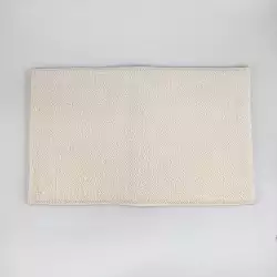 Tapete De Bano Expressions Memory 80X50Cm Blanco Poliester
