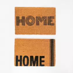 Tapete Entrada Coco 39X60Cm Marron Coco