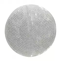 Tapete Expressions Antideslizante Impre 50X50Cm Transparente Pvc