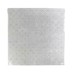 Tapete Expressions Antideslizante Impre 54X54Cm Transparente Pvc