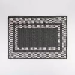 Tapete Expressions Cocina 50X70Cm Negro 100% Poliester Ge11C00007