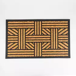 Tapete Expressions Entrada Braid 45x75cm Cafe Coco