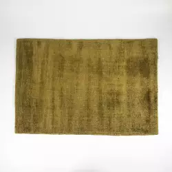 Tapete Expressions Pie De Cama Viscosa 85X55Cm Verde