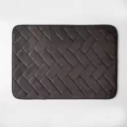 Tapete Memory Zigzag Expressions 43X61 Gris