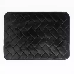 Tapete Memory Zigzag Expressions 43X61 Negro