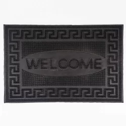 Tapete Para Entrada Expressions Negro 40X60 Cm