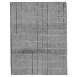 Tapete Simply Smart 117236 Escurridor En Microfibra Gris