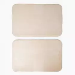 Tapetes Memory Liso Expressions Setx2 40X60 Natural