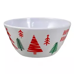 Tazon Nav Happy Holidays 15X15X7Cm Santini