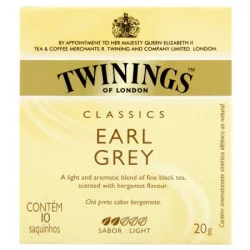 Té Earl Grey Twinings 20 Gr X 10 Bolsas