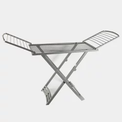 Tendedero Plástico de Pie Gris