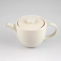 Tetera Qualitier Blanco 1000 Ml  Porcelana 095810A-G001-G001-Qu