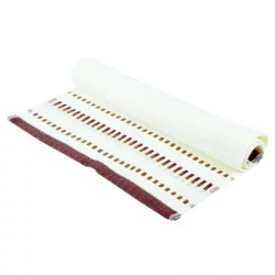 Toalla De Manos Beige Y Café