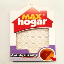 Tope Max Hogar 218470003 Antideslizante Transparente 3Mm X25 Unida