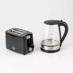 Tostadora 2 Pt  + Tetera  1.7 Lt  Nuo Home