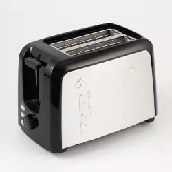 Tostadora Holstein Negro 2 Rb 750 W Acero Inoxidable Hh-0910