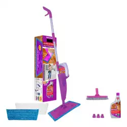 Trapeador Set 4 En 1 Mopa Con Spray Clic  Clean 947 Ml Rejuvenate
