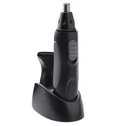 Trimmer 2 en 1 nariz y detallador con base bateria aa
