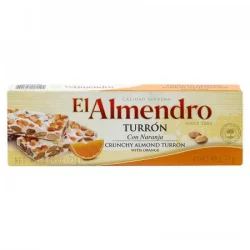 Turrón El Almendro Naranja 75G
