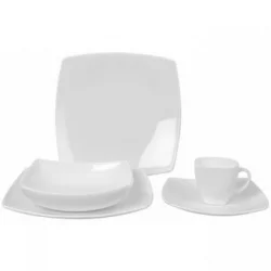 Vajilla Expressions W-20H7 20Pz Cuadrada En Vitroceramica