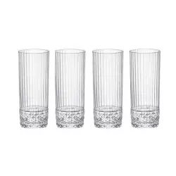 Vaso Bormioli Rocco 9319 America  Transparente Vid. Setx4