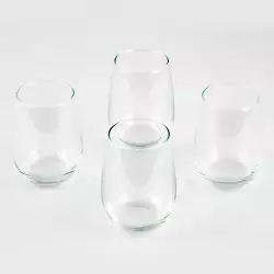 Vaso corto borgonovo ducale setx4 380ml en vidrio 11096945