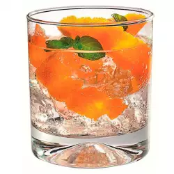 Vasos cristar setx6 342ml manhatan rocks en vidrio 0466cl6