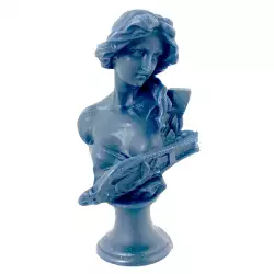 Vela Decorativa Con Diseño De Escultura Griega 415-75353