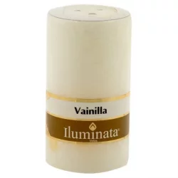 Vela Decorativa Iluminata Aroma A Vainilla Beige