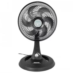 Ventilador Turbo Silence Compact 2 En 1 Samurai Negro