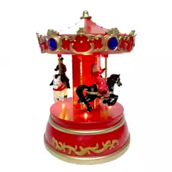 Villa Expressions Carrusel Cluzmov  13X19Cm Rojo